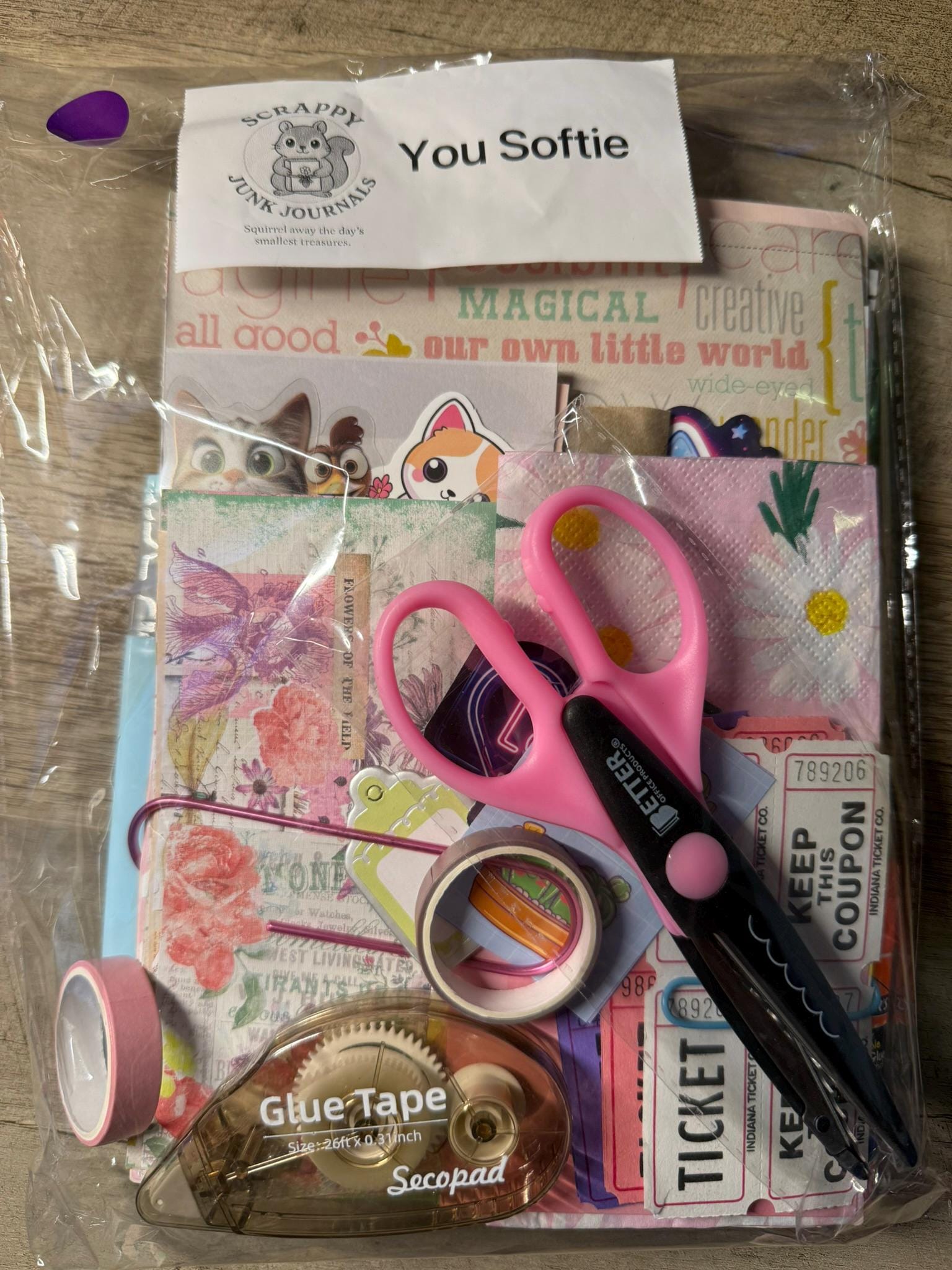Junk Journaling Kits for All Ages–craft Kits-kids, Teens, and Adults ...