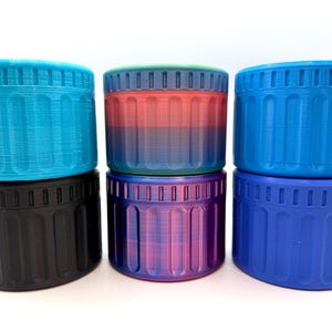 Peptide Insulin Travel Storage Case - Holds 8 3ml Vials - Secure Lid