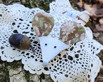 God Hears Even the Quietest of Prayers: Fabric Church Mouse Christian Decor, Sunday School Room Mascot