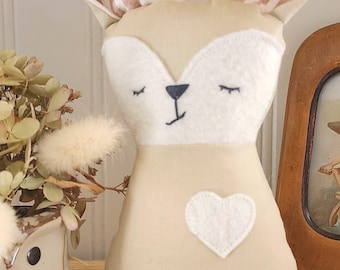 Fox Christian Critter for Comfort - Do not fear, for I am with you Isaiah 41:10