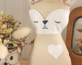 Christian Critter for Comfort - Fox / Do not fear, for I am with you Isaiah 41:10