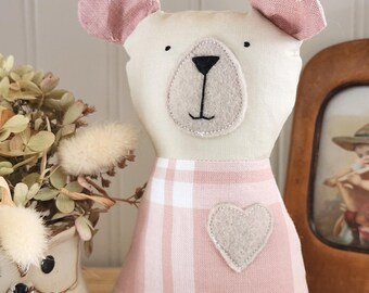 Bear Christian Critter for Comfort - Do not fear, for I am with you Isaiah 41:10