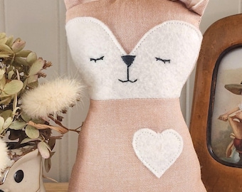 Fox Christian Critter for Comfort - Do not fear, for I am with you Isaiah 41:10