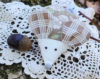 God Hears Even the Smallest of Prayers: Fabric Church Mouse Christian Decoration, Encouragement Gift