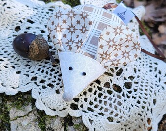 Plush Fabric Church Mouse Decor: Encouragement Gift, Smallest Prayers Bowl Filler