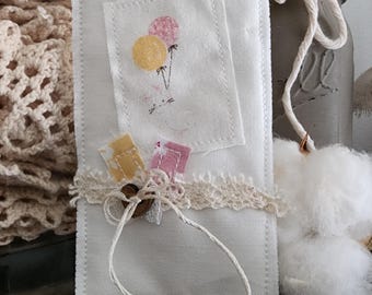 Bunny Balloon Mini Prayer Quilt: Interactive Pocket Prayer Quilt, Christian New Baby Gift