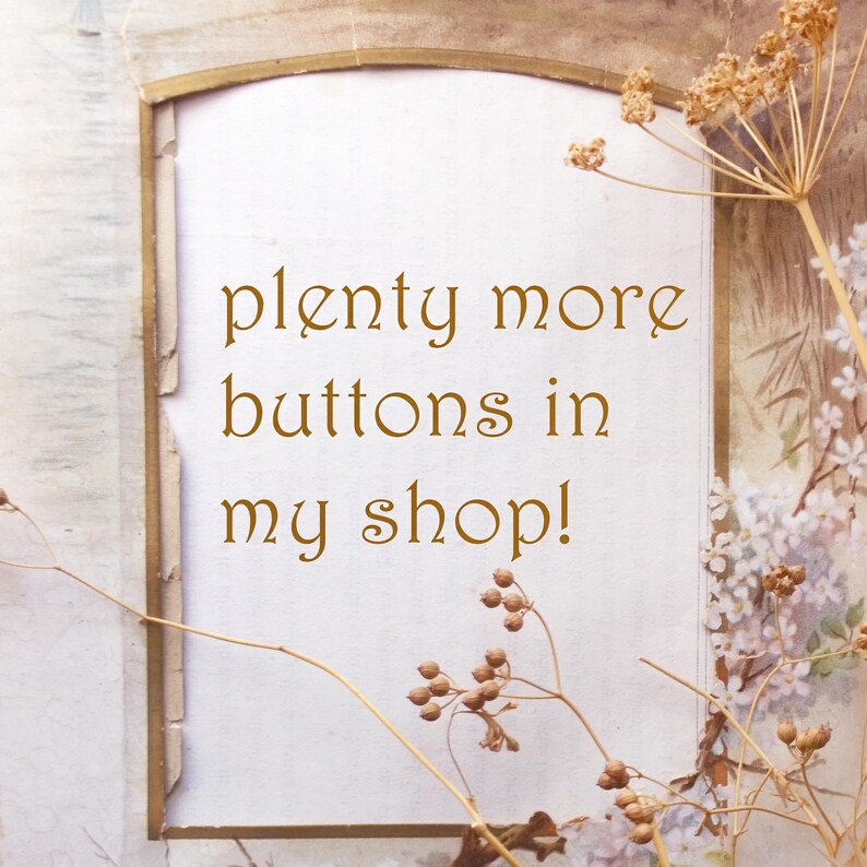 Vintage Rustic Work Buttons Lot of Carmel Coloured Tagua Nut Plastic