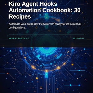Kiro Agent Hooks Automation Cookbook: 30 ready-to-use recipes image 1