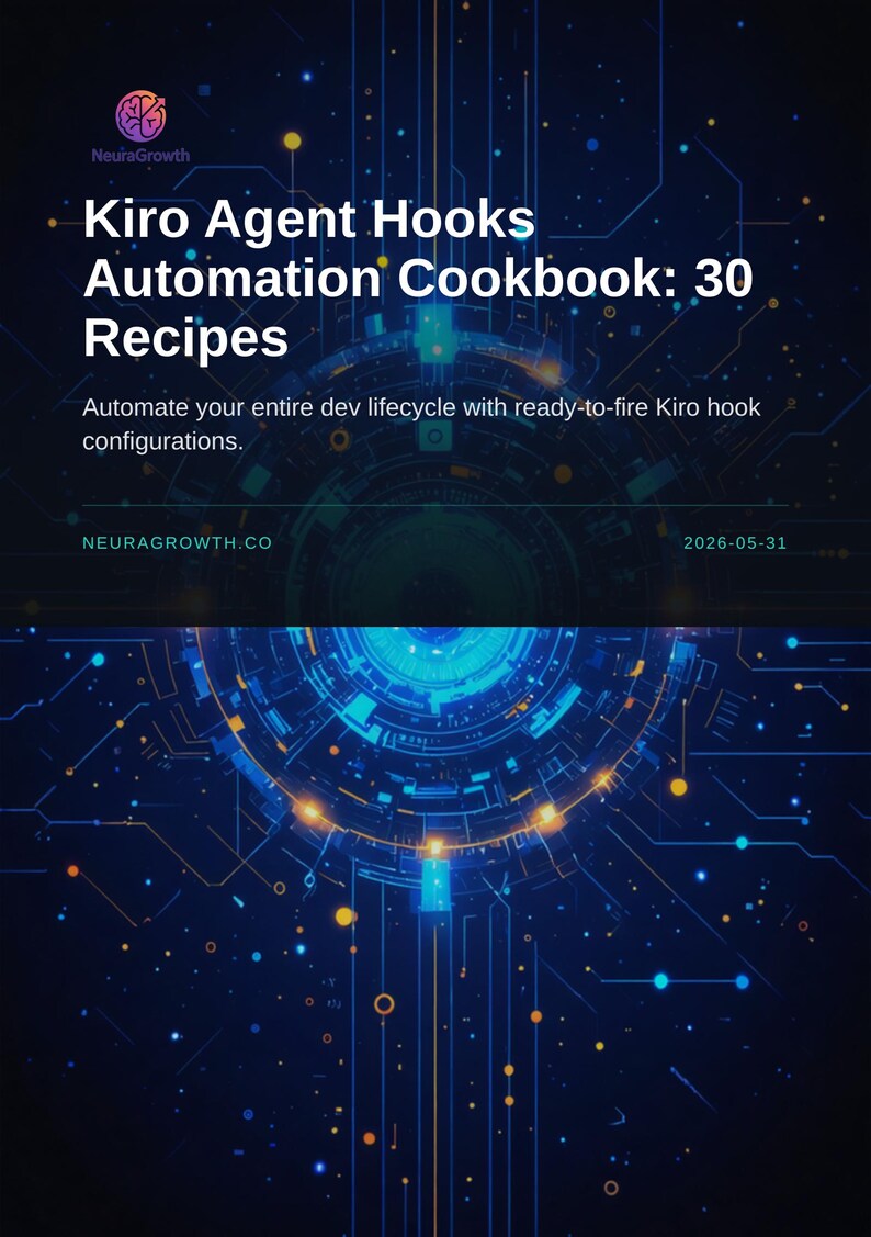 Kiro Agent Hooks Automation Cookbook: 30 ready-to-use recipes image 1
