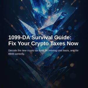 Guida fiscale alle criptovalute (modulo 1099-DA): determina il tuo costo base e presenta il modulo 8949 immagine 1