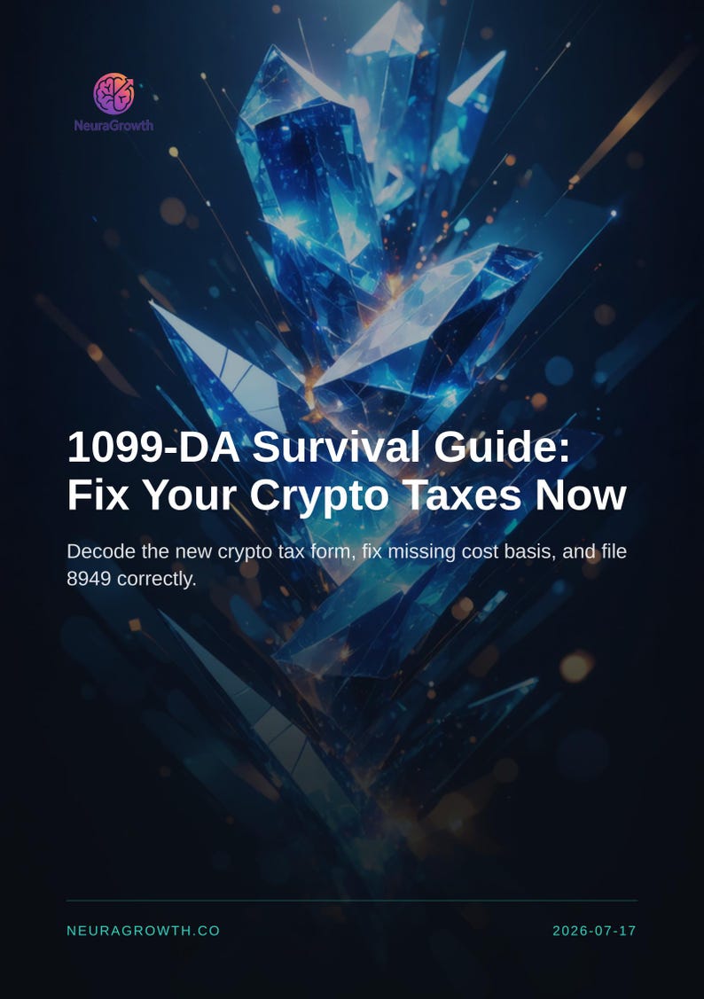 Guida fiscale alle criptovalute (modulo 1099-DA): determina il tuo costo base e presenta il modulo 8949 immagine 1