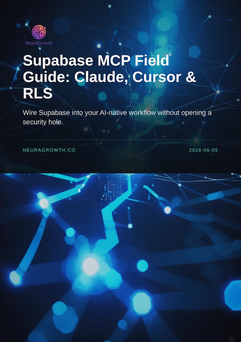 Supabase MCP Field Guide: Claude, Cursor & RLS Security image 1