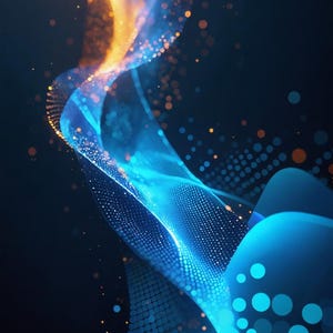 May include: An abstract digital graphic featuring flowing blue and orange light particles forming a wave-like structure against a dark background. A purple rectangular label at the bottom contains the white text Updated September 2026.
