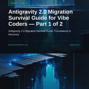 Antigravity 2.0 Migration Survival Guide - Recover Your Config in Minutes image 1