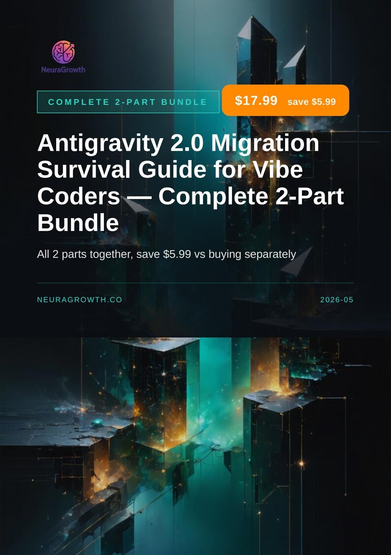 Antigravity 2.0 Migration Guide for Vibe Coders - Complete 2-Part Bundle image 2