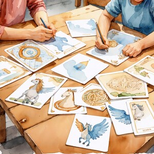 Greek Heroes Story Cards: 48 Mythology Vocabulary Cards for Kids Ages 7-11 image 2