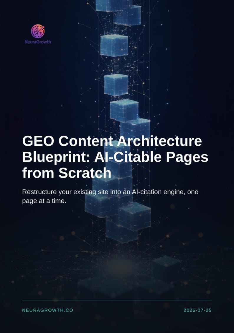 Content Architecture for AI Citations: Make Your Pages Citable image 1