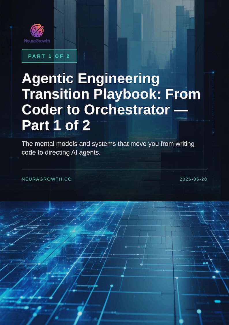 Agentic Engineering Playbook: Code to AI Orchestration Guide image 1
