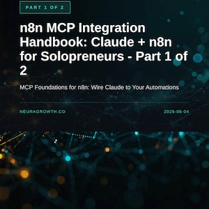 n8n MCP Integration Handbook: Claude + n8n for Solopreneurs image 1
