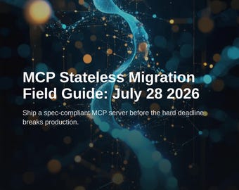 MCP Server Migration Guide: July 28 Stateless Deadline