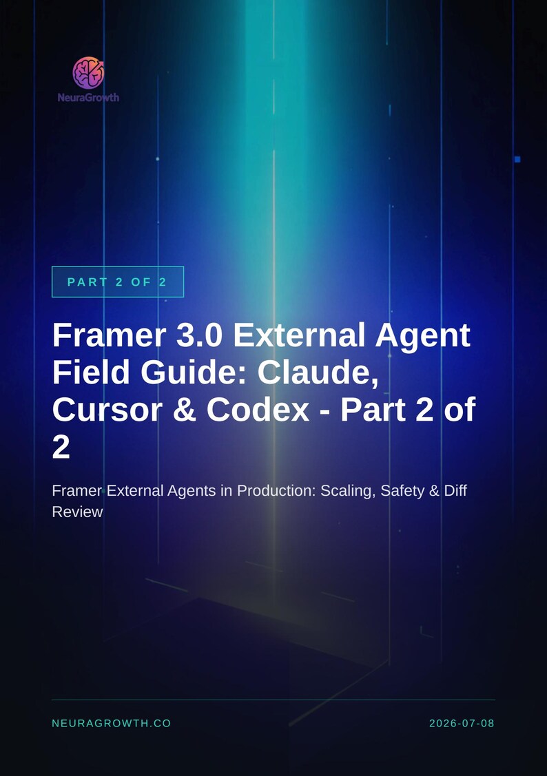Guida per gli agenti esterni di Framer 3.0 - Parte 2: Sicurezza della produzione e ramificazione immagine 1