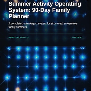 Summer Activity Planner: 90-Day Family System for Screen-Free Fun image 1