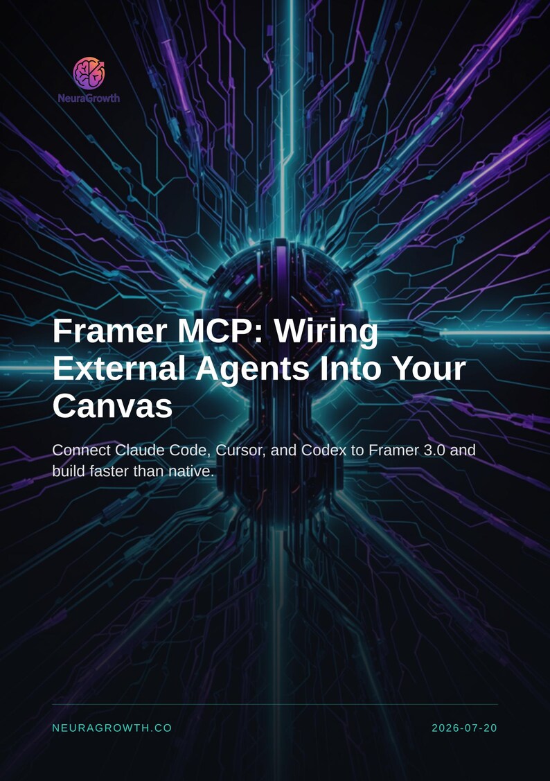 Framer MCP Guide: Connect External Agents to Your Canvas image 1