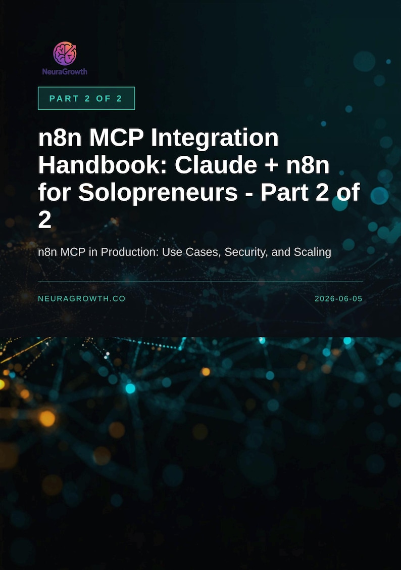 n8n MCP-integratiehandboek, deel 2: Claude + productieuse cases afbeelding 1