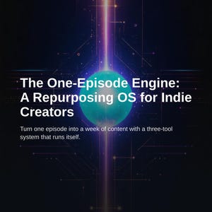 One-Episode Content Engine: Repurpose Strategy for Indie Creators image 1