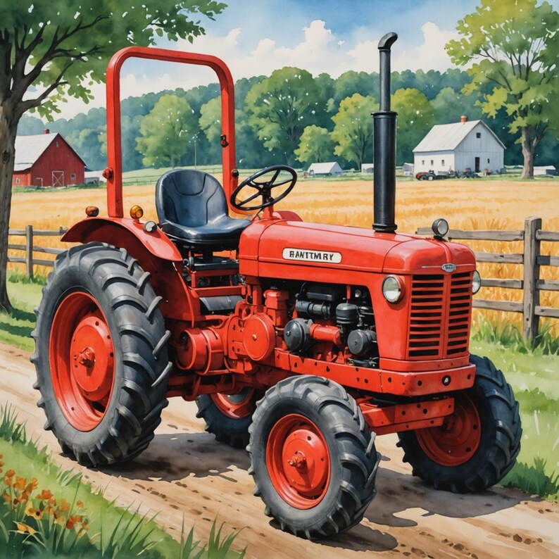 Bilingual Watercolor Flashcards: 40 Vehicles in English and Polish image 5