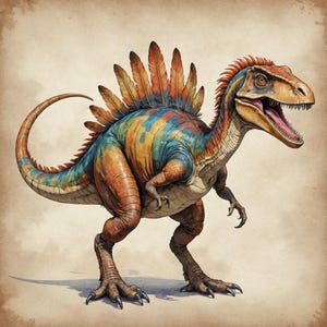 恐竜時代タイムラインカード：三畳紀・ジュラ紀・白亜紀学習フラッシュカード 画像 7