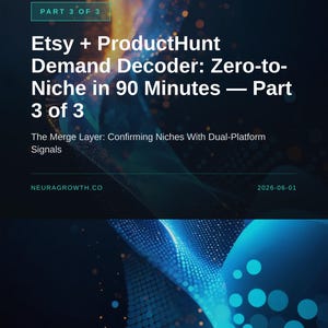 Etsy and Product Hunt Demand Decoder: Find Your Profitable Niche image 1