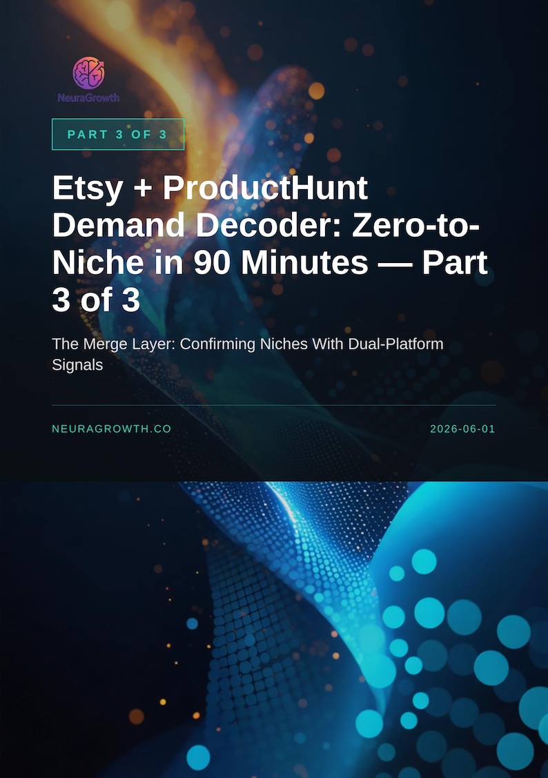 Etsy and Product Hunt Demand Decoder: Find Your Profitable Niche image 1