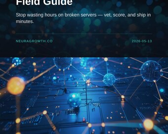 MCP Server Audit Guide: Vet and Triage Your AI Servers Fast