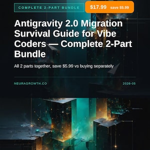 Antigravity 2.0 Migration Guide for Vibe Coders - Complete 2-Part Bundle image 1