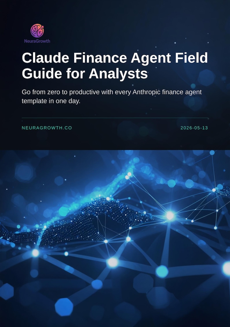 Claude Finance Agent Field Guide for Analysts image 1