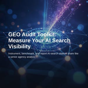 GEO Audit Toolkit: Misurare la visibilità e le citazioni nelle ricerche basate sull'intelligenza artificiale. immagine 1