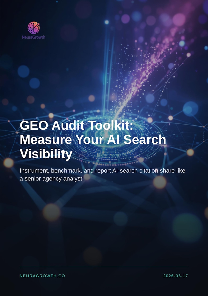 GEO Audit Toolkit: Misurare la visibilità e le citazioni nelle ricerche basate sull'intelligenza artificiale. immagine 1