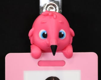 Flamingo Badge Friend - Infermiere, Ospedale, da applicare o agganciare al documento d'identità