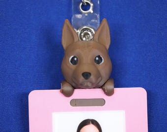 Just Dog Badge Friend – Infermiere, Ospedale, da applicare o agganciare al documento d'identità