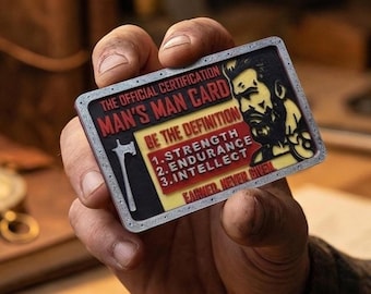 Carta regalo ufficiale da uomo - Per l'uomo che si fa notare