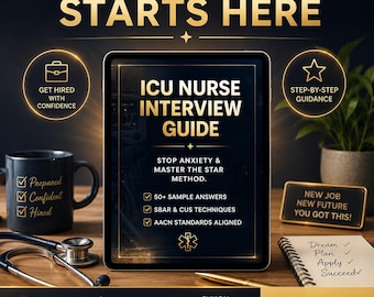 ICU Nurse Interview Questions & Answers | 50+ Behavioral and Clinical Questions | Star Method | ICU RN Prep Guide