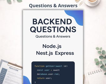 Domande e risposte per colloqui di lavoro back-end / Node.js, Nest.js, Express / Preparazione per sviluppatori PDF