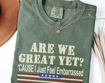 Anti-Trump Comfort Colors® T-Shirt – Funny Political Tee