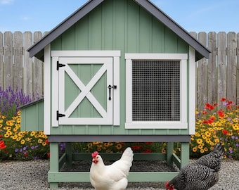 Planos de gallinero de 4x8: Guía de construcción (PDF)