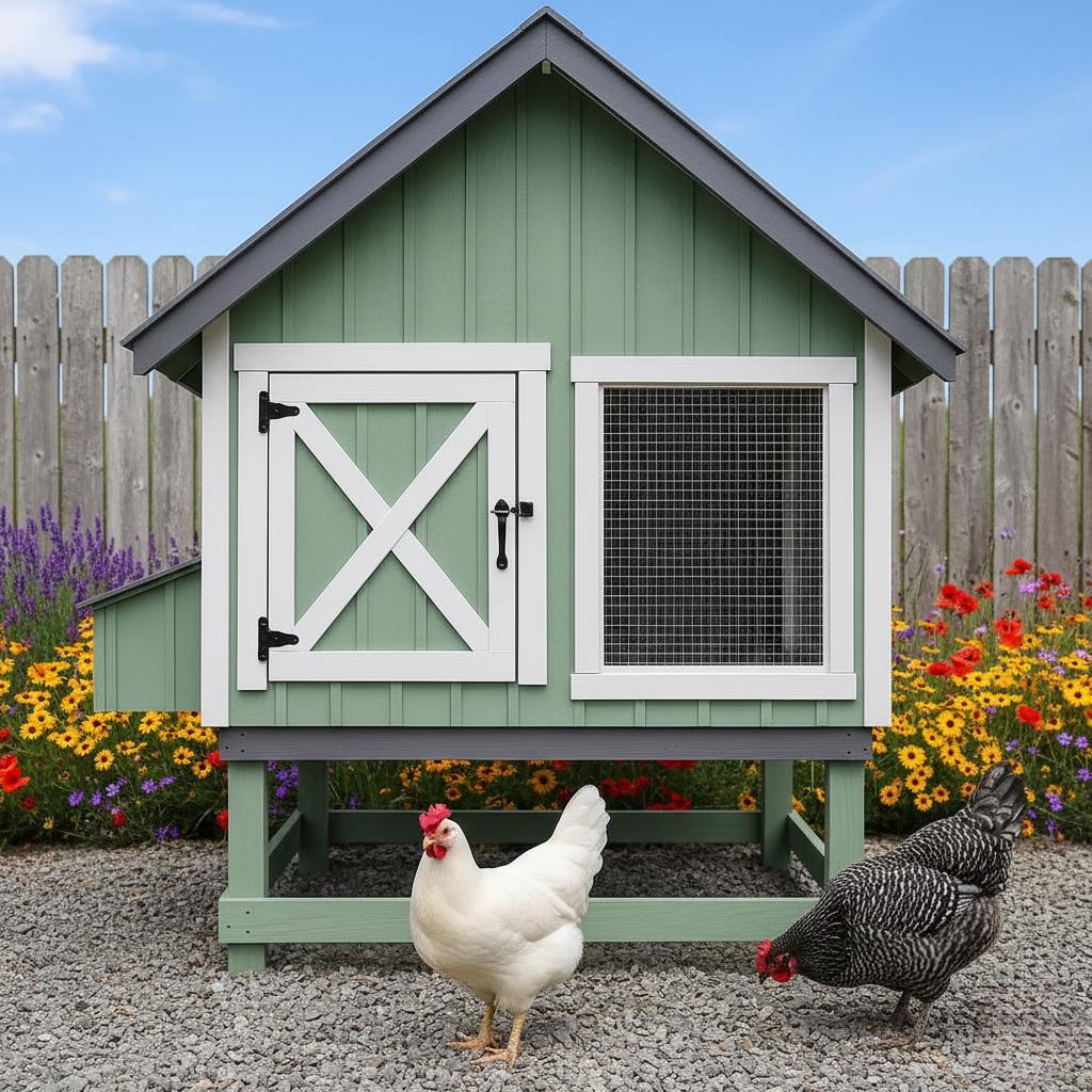 DIY 4x8 Chicken Coop Plans: Hen House Building Guide (PDF) - Etsy