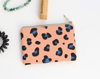 Coin Purse, animal print Mini wallet, Card holder, Small zipper pouch, kids gift