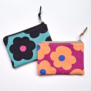 Mini billetera, Monedero, Estuche pequeño con cremallera, Tarjetero,