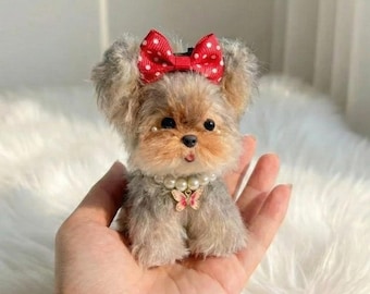 ハンドメイドのシーズーミニぬいぐるみ | 犬用キーホルダー | バッグ