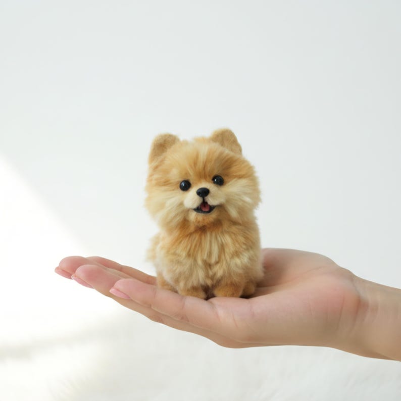 Handmade Pomeranian Mini Plush